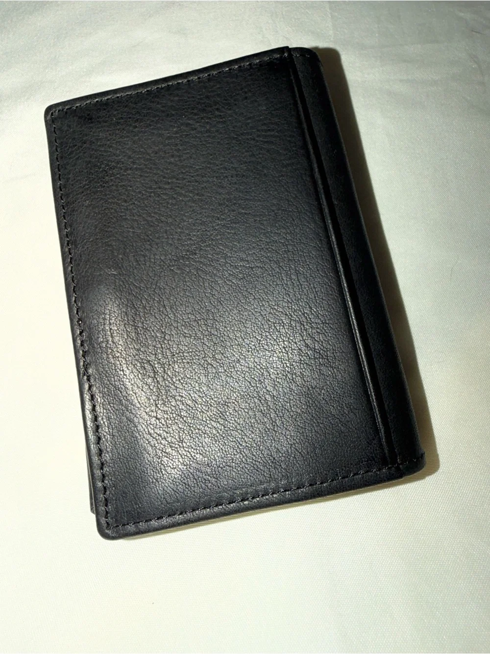 Wilsons Leather Black Leather Card & Key Holder